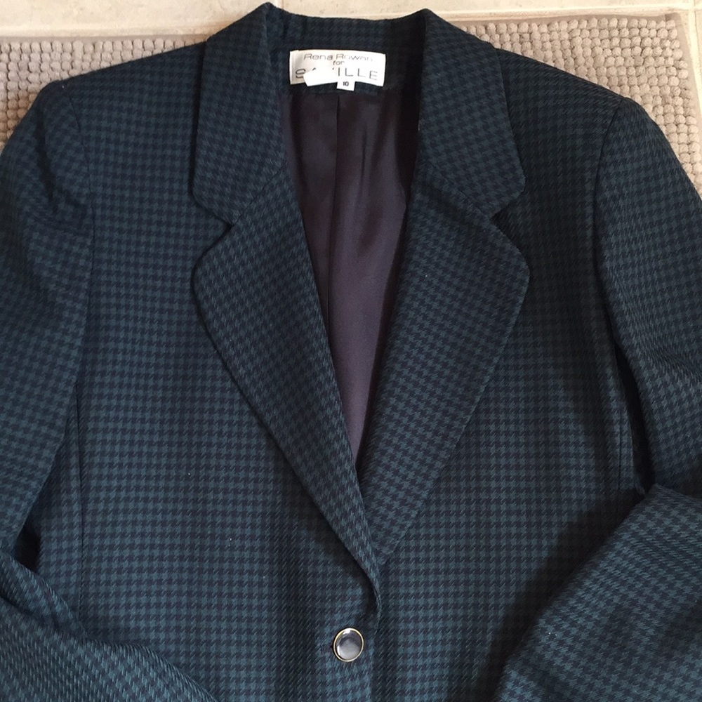 Plaid Blazer